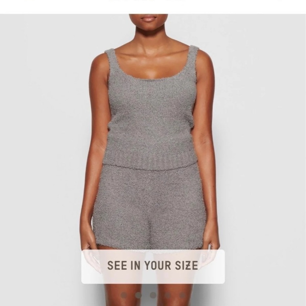 Skims cozy knit set